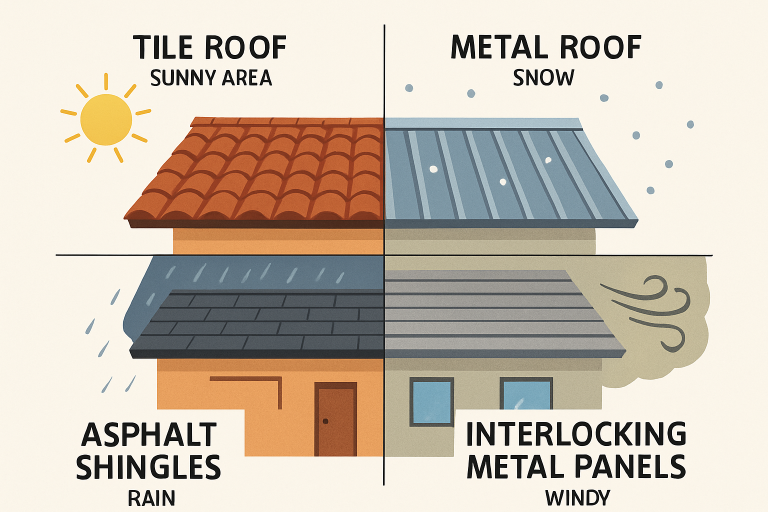 Right Roofing Materials
